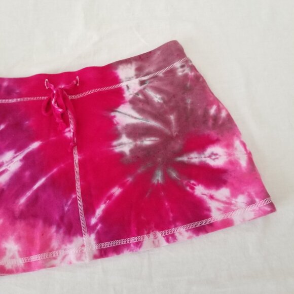 Soft Tie-Dye Skort by Zoey Beth with Drawstring Waist and Lining - Size Small - Picture 3 of 10